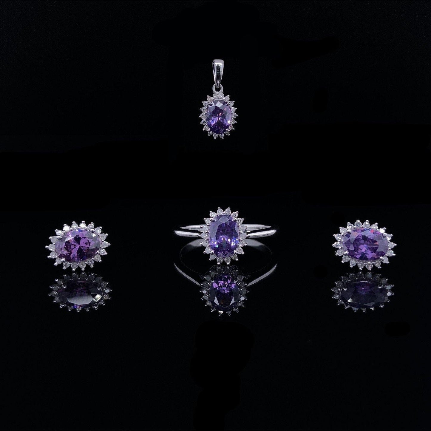 Birthstone Sets - Amethyst - Givedi
