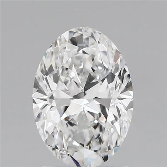1.50ct Oval Natural Diamond (Colour E, Clarity IF, GIA Certified)