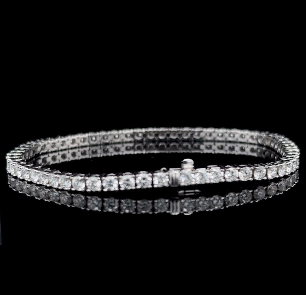 5 CT Natural Diamond Tennis Bracelet