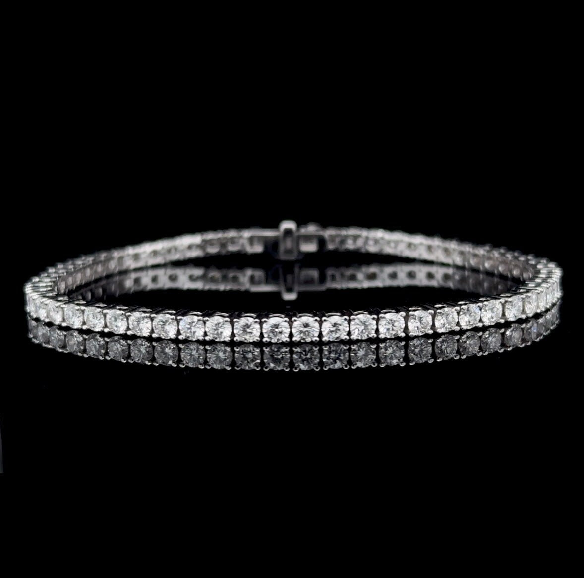 5 CT Natural Diamond Tennis Bracelet